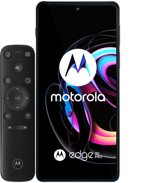 Motorola Edge 20 Pro 5G con control remoto